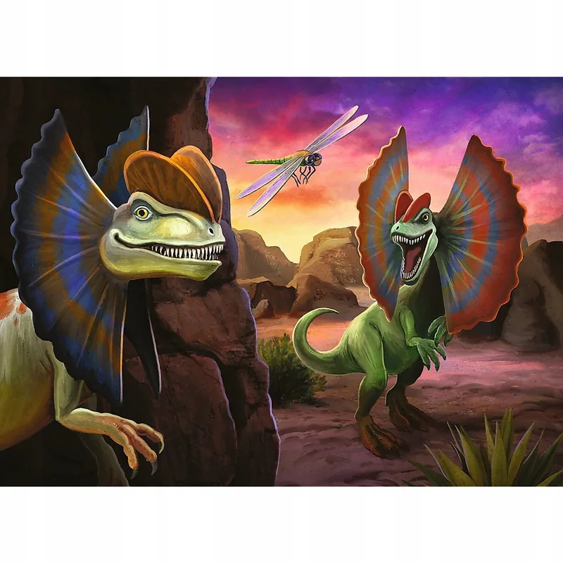 Dinozaurów Puzzle 20 El. Mini Maxi van Trefl, editie Meerkleurig – doos