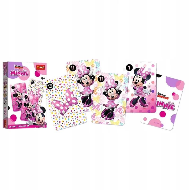 Disney Myszka Minnie - Kaartspel - Leuke Illustraties from Trefl – box