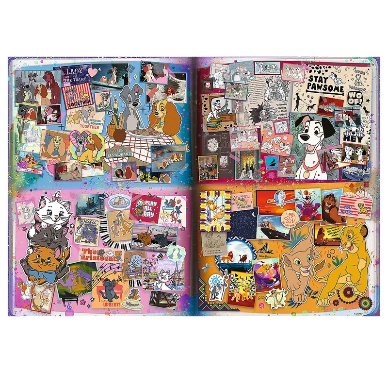 Disney Sprookjesboek Onregelmatige Vormen Legpuzzel - 6000 stukjes - Vanaf 12 jaar von Trefl, Ausgabe Mehrfarbig – Schachtel 2 von 5