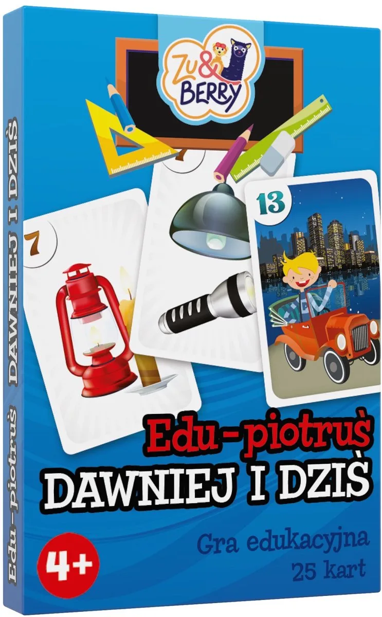 Edu - Piotruś Vroeger en Vandaag - Puzzel van Trefl – doos