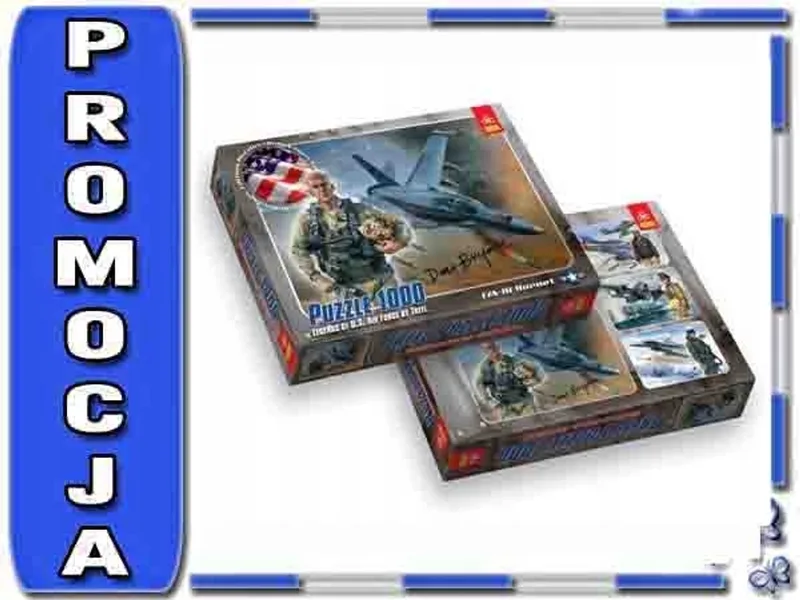 F/A-18 Hornet 1000-delige puzzel from Trefl – box