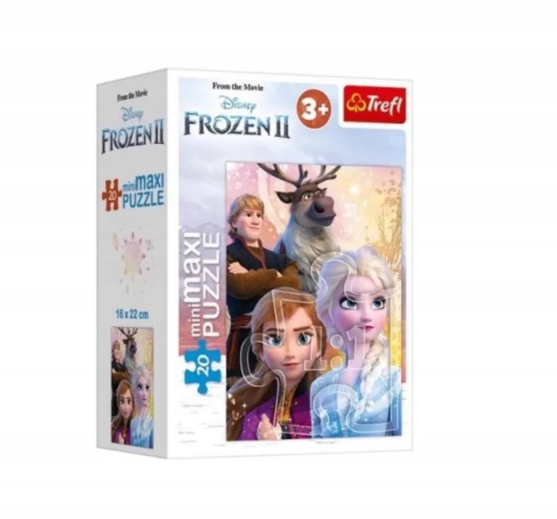 Frozen 2 MiniMaxi Puzzel 20 Stuks van Trefl – doos