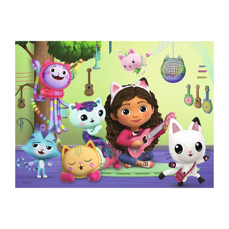 Gabby's Poppenhuis Kattenhuisje Legpuzzel - 30 stukjes - Vanaf 3 jaar från Trefl, utgåva Flerfärgad – kartong 2 av 3