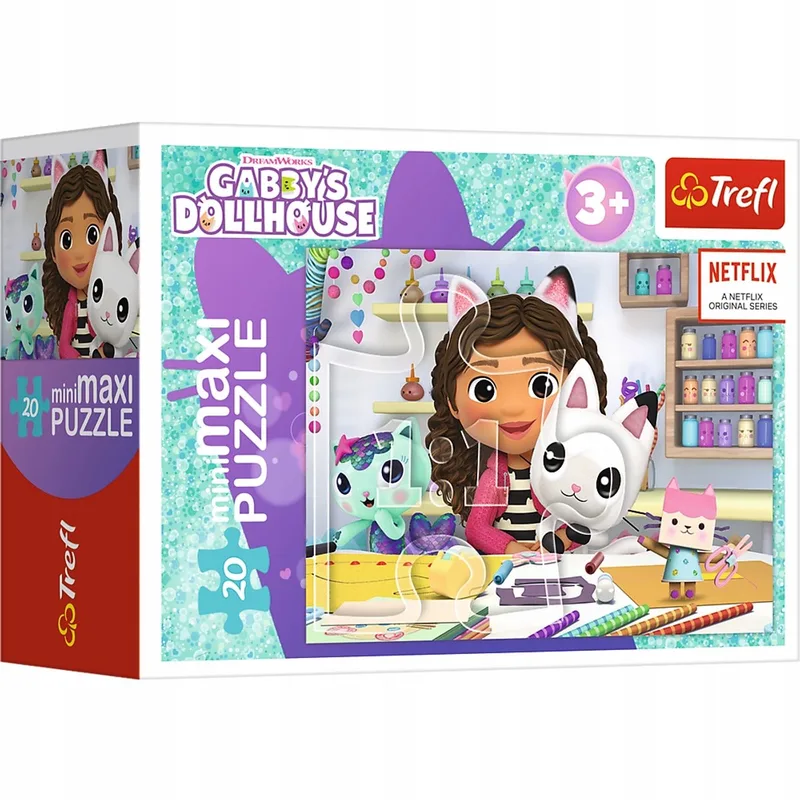 Gabi Mini Maxi Puzzel 20 Stukjes - Leuk voor Kinderen van Trefl – doos