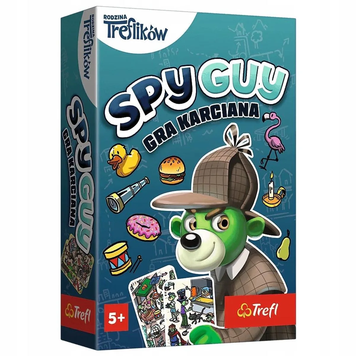Gra karciana Spy Guy van Trefl – doos