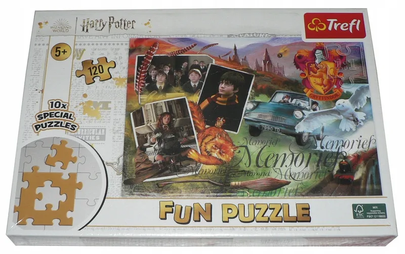 Harry Potter Puzzel 120 Elementen - Plezier voor Kinderen from Trefl – box