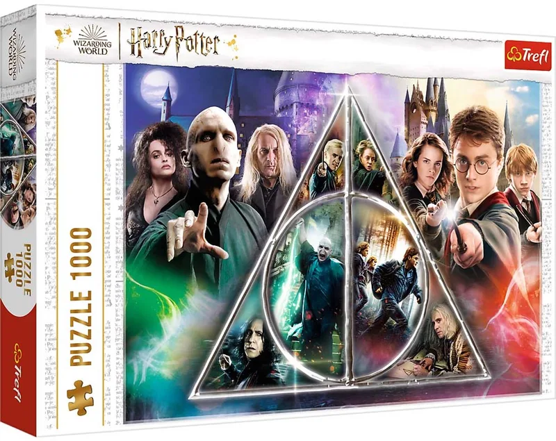Harry Potter puzzel - The Deathly Hallows - 1000 stukjes. from Trefl, Multicolour edition – box