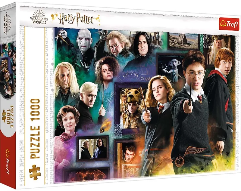 Harry Potter puzzel - Wizarding World - 1000 stukjes. van Trefl, editie Meerkleurig – doos