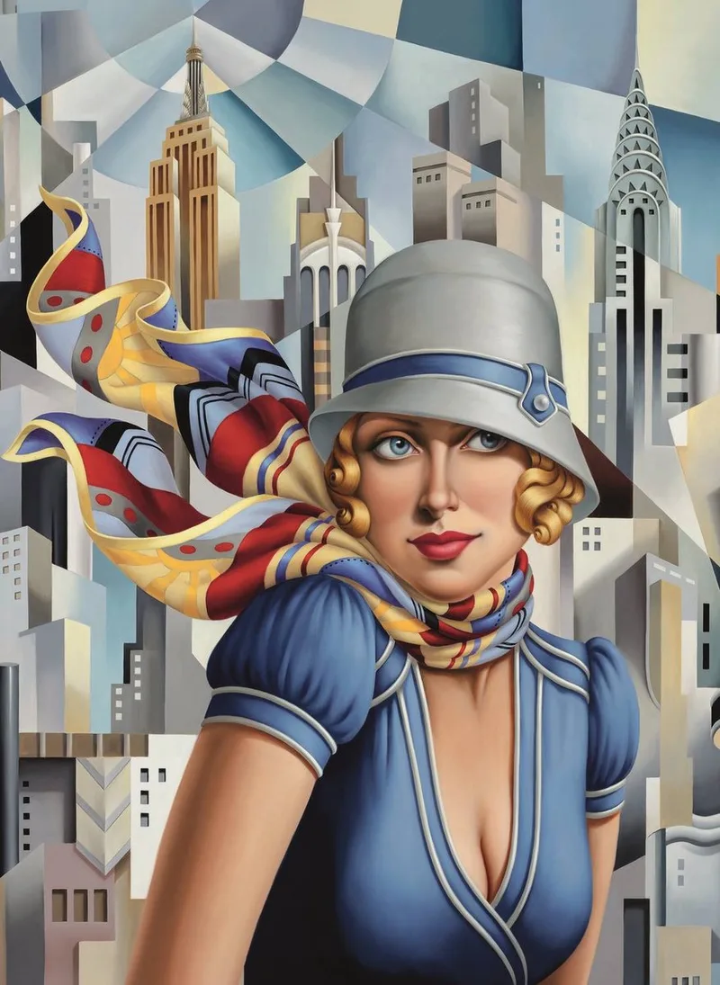 houten puzzel Catherine Abel 200 stukjes kunst puzzel. from Trefl, Multicolour edition – box