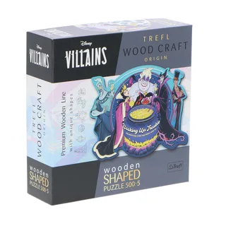 houten puzzel Disney Villains 500+5 stukjes - milieuvriendelijk FSC. from Trefl, Multicolour edition – box 2 of 4