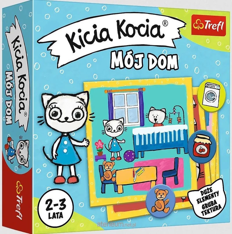 Kicia Kocia Mój dom TREFL de Trefl – boîte