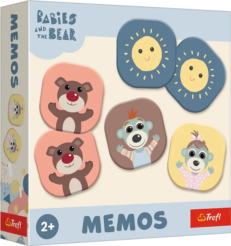 Kinderspelmemo's Bobaski en beer Trefl 02891 from Trefl – box
