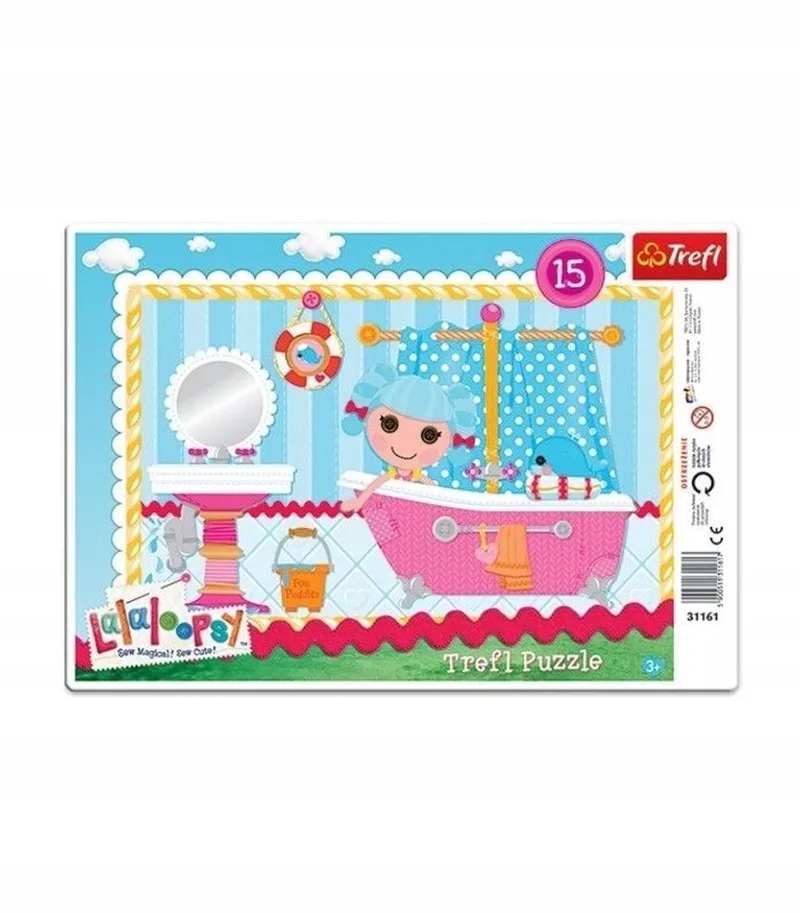Lalaloopsy Puzzel 15 Stukjes - Leerzaam en Leuk van Trefl, editie Meerkleurig – doos
