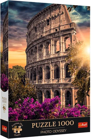 legpuzzel 1000 stukjes - Colosseum Rome Premium Plus puzzel. from Trefl, Multicolour edition – box 1 of 2