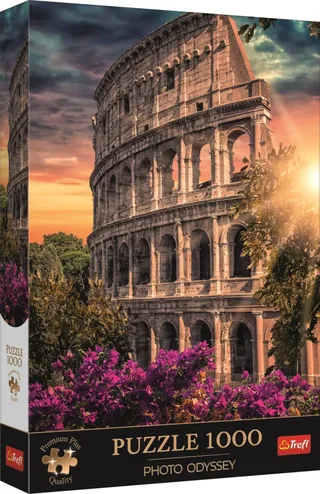legpuzzel 1000 stukjes - Colosseum Rome Premium Plus puzzel. from Trefl, Multicolour edition – box 2 of 2