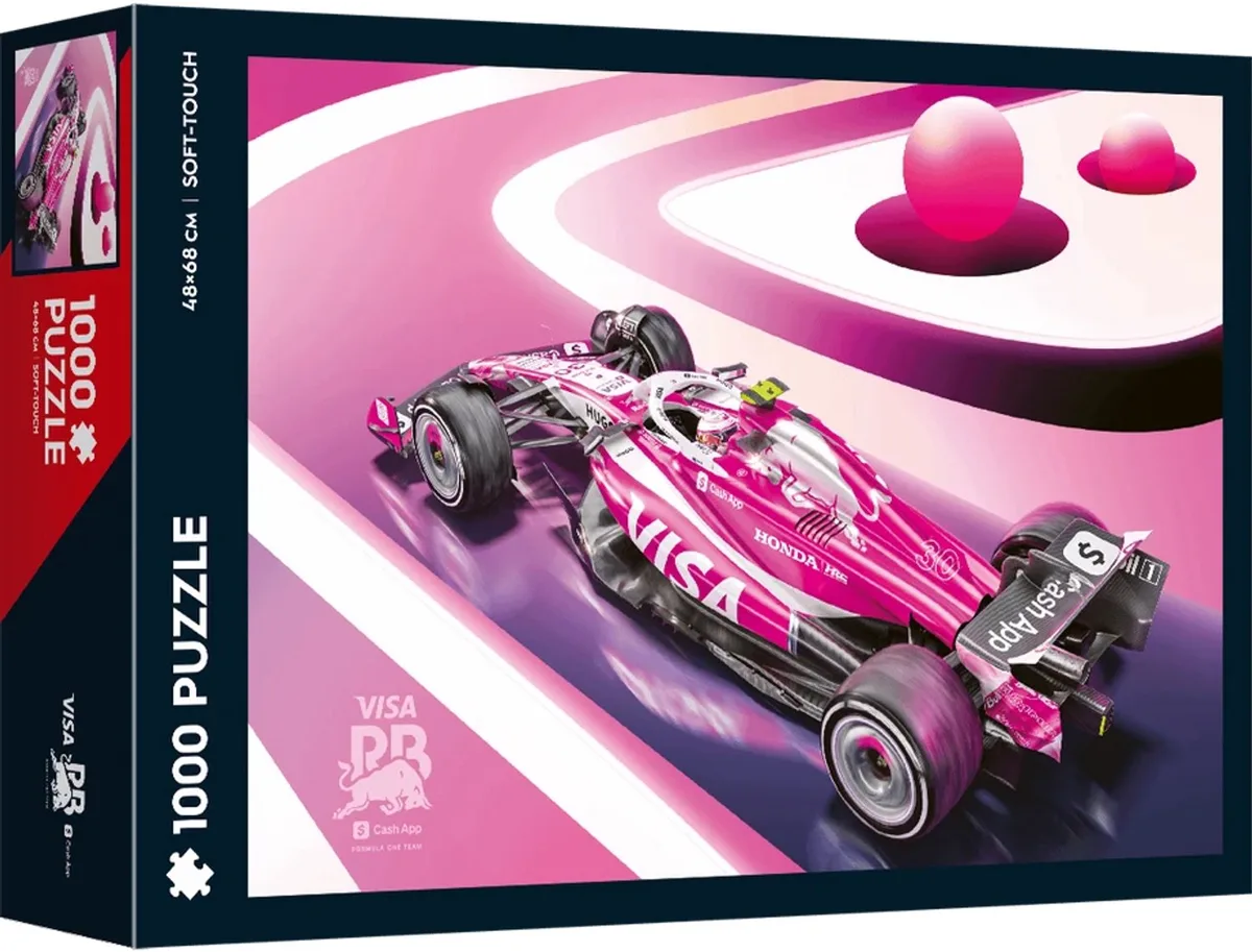 legpuzzel 1000 stukjes F1 Grand Prix van Miami - F1-1005284, vanaf 12 jaar van Trefl – doos