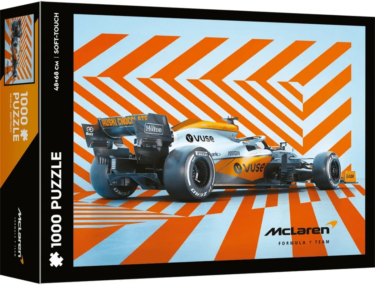 legpuzzel 1000 stukjes F1 McLaren - F1-1005258, vanaf 12 jaar van Trefl – doos