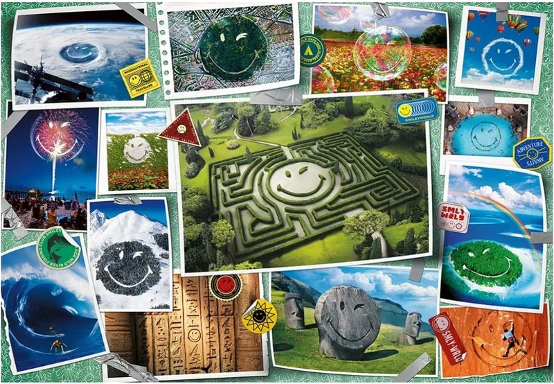 legpuzzel 1000 stukjes - Happy Photos Smiley puzzel volwassenen. van Trefl, editie Meerkleurig – doos