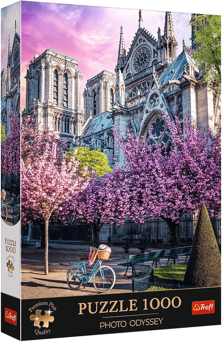 legpuzzel 1000 stukjes - Notre-Dame Cathedral of Paris - Premium Plus. de Trefl, édition Multicolore – boîte