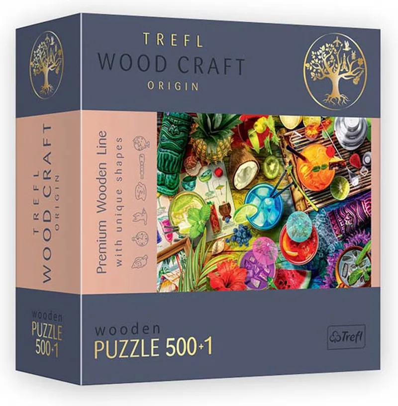 legpuzzel Colorful Cocktails 500 stukjes karton. van Trefl, editie Meerkleurig – doos