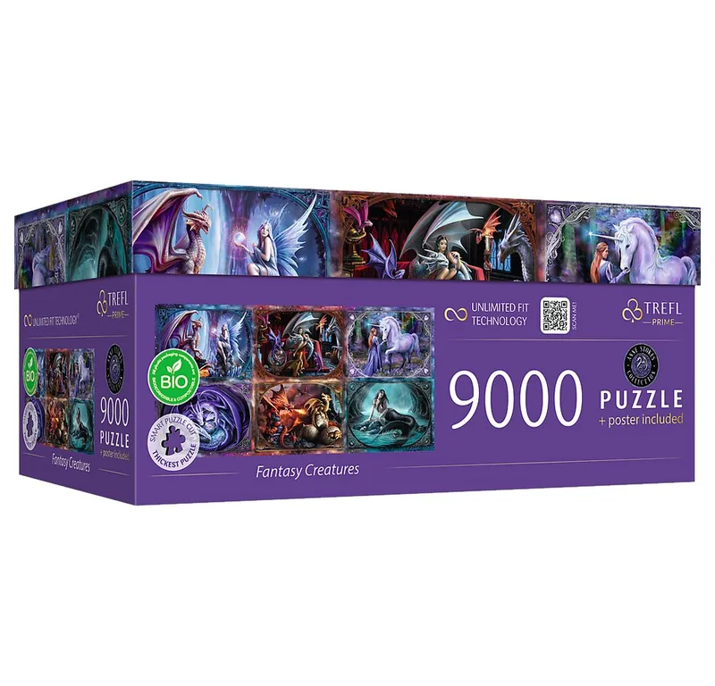 legpuzzel Fantasy wereld Anne Stokes 9000 stukjes karton FSC. from Trefl, Multicolour edition – box 2 of 5