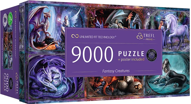 legpuzzel Fantasy wereld Anne Stokes 9000 stukjes karton FSC. från Trefl, utgåva Flerfärgad – kartong