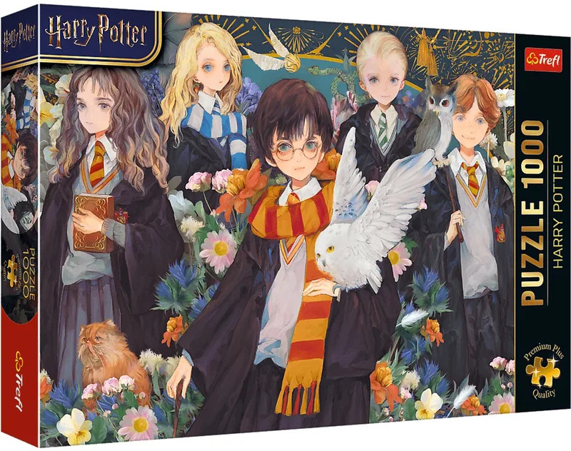 legpuzzel Harry Potter 1000 stukjes Premium Plus FSC Mix. from Trefl, Multicolour edition – box