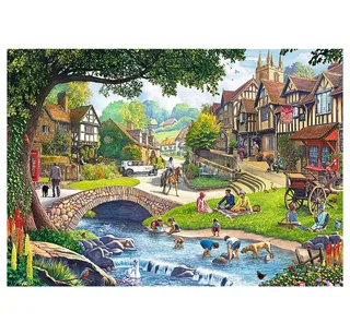 legpuzzel Idyllic life - 2-in-1 puzzelset multicolor. von Trefl, Ausgabe Mehrfarbig – Schachtel 3 von 4
