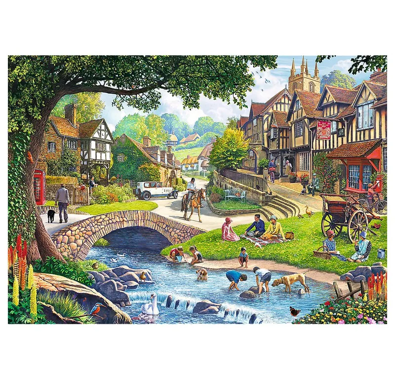 legpuzzel Idyllic life - 2-in-1 puzzelset multicolor. von Trefl, Ausgabe Mehrfarbig – Schachtel 3 von 4