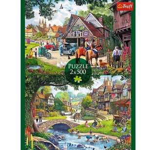legpuzzel Idyllic life - 2-in-1 puzzelset multicolor. von Trefl, Ausgabe Mehrfarbig – Schachtel 4 von 4