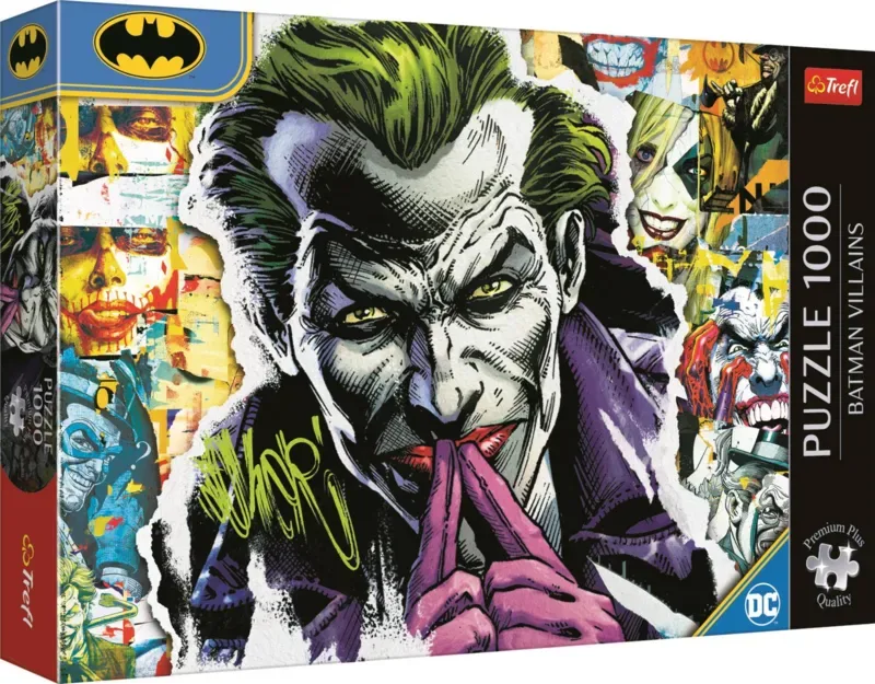 legpuzzel Joker Batman 1000 stukjes Premium Plus kwaliteit. from Trefl, Multicolour edition – box 2 of 2