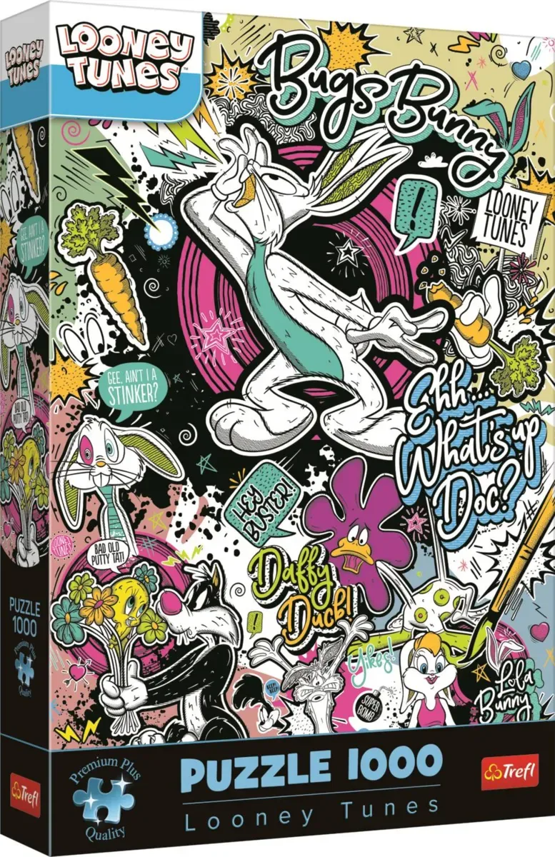 legpuzzel Looney Tunes 1000 stukjes - cartoon puzzel. from Trefl, Multicolour edition – box 2 of 2