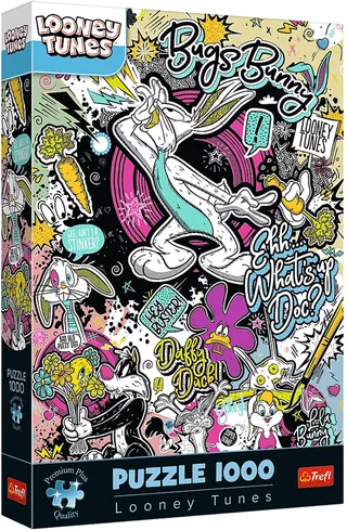 legpuzzel Looney Tunes 1000 stukjes - cartoon puzzel. from Trefl, Multicolour edition – box 1 of 2