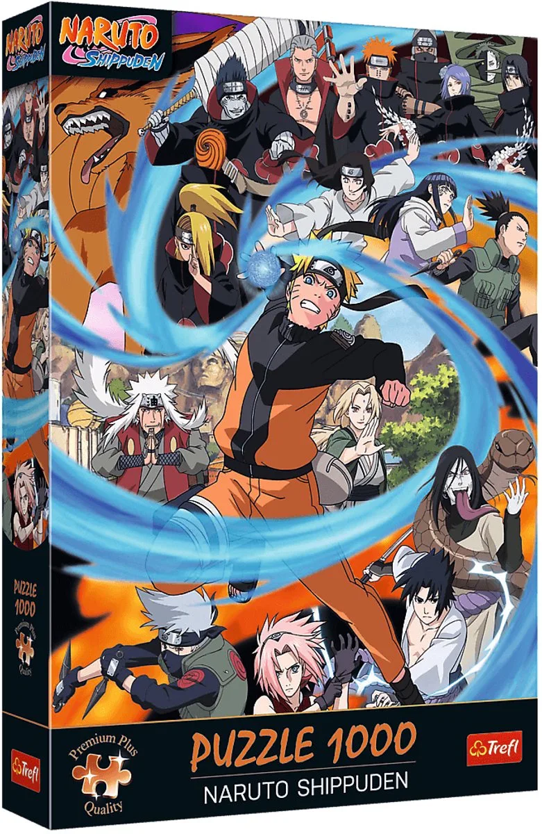 legpuzzel Naruto Shippuden - 1000 stukjes anime puzzel. de Trefl, édition Multicolore – boîte