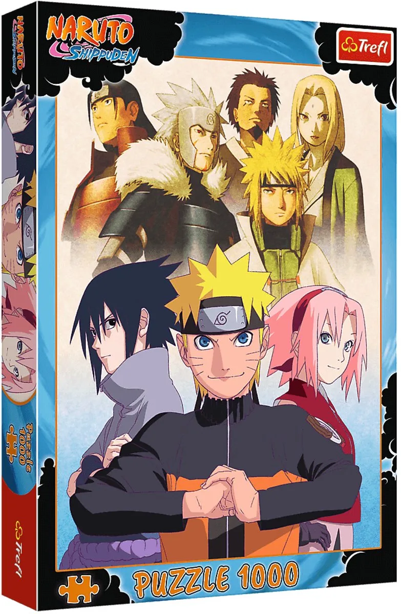 legpuzzel Naruto Team 1000 stukjes - Anime puzzel voor kinderen en volwassenen. von Trefl, Ausgabe Mehrfarbig – Schachtel
