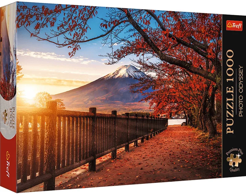 legpuzzel Premium Plus 1000 stukjes - Mount Fuji Japan puzzel. van Trefl, editie Meerkleurig – doos