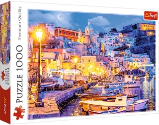 legpuzzel Procida eiland Italië 1000 stukjes puzzel volwassenen. van Trefl, editie Meerkleurig – doos 1 van 2