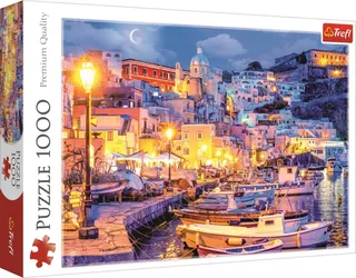 legpuzzel Procida eiland Italië 1000 stukjes puzzel volwassenen. van Trefl, editie Meerkleurig – doos 2 van 2