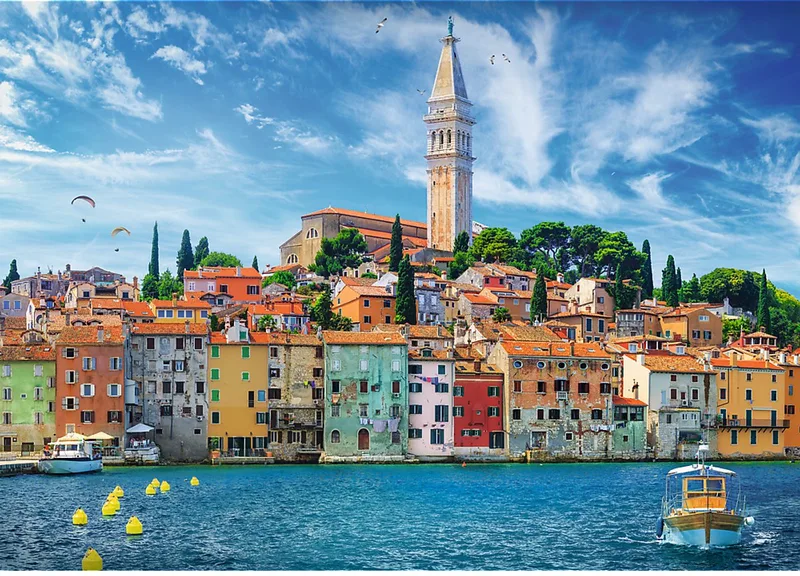 legpuzzel Rovinj Kroatië 2000 stukjes volwassenen kinderen. van Trefl, editie Meerkleurig – doos