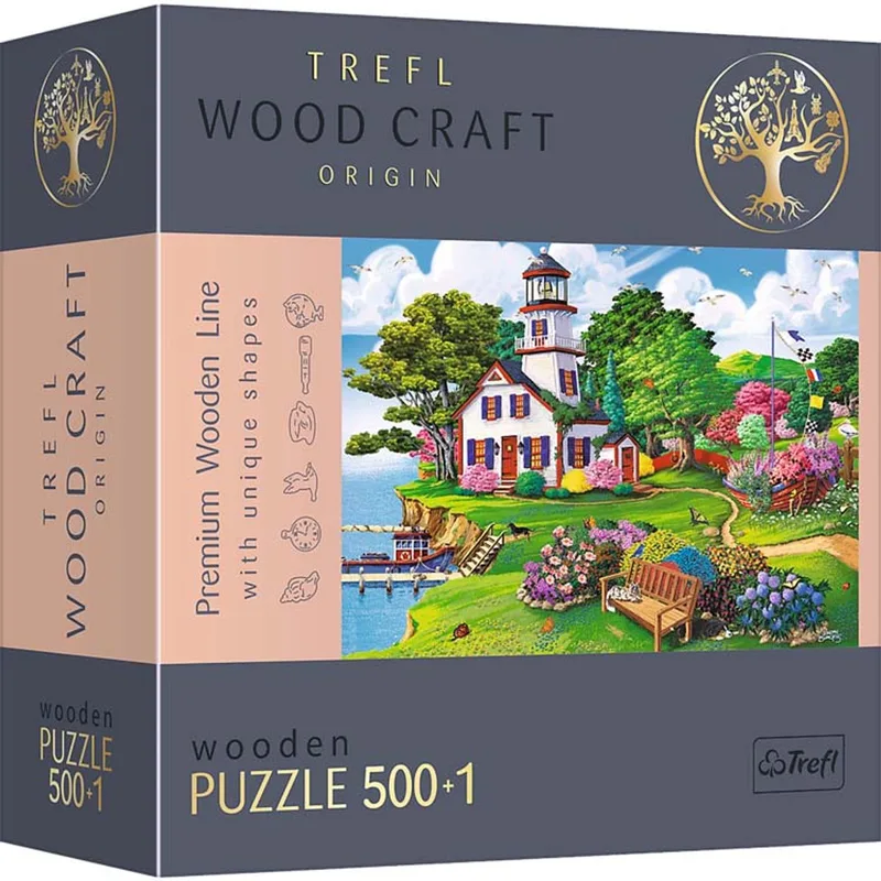 legpuzzel Summer Haven 500 stukjes karton landschap. van Trefl, editie Meerkleurig – doos