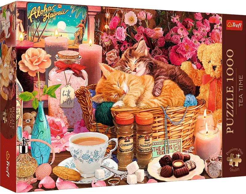 legpuzzel Tea Time All Things Nice 1000 stukjes FSC. van Trefl, editie Meerkleurig – doos