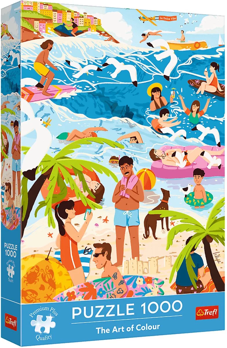 legpuzzel The Art of Colour In the Heat of the Holiday Season 1000 stukjes. von Trefl, Ausgabe Mehrfarbig – Schachtel