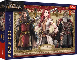 legpuzzel The Lord of the Rings War of the Rohirrim 1000 stukjes. van Trefl, editie Meerkleurig – doos 1 van 2
