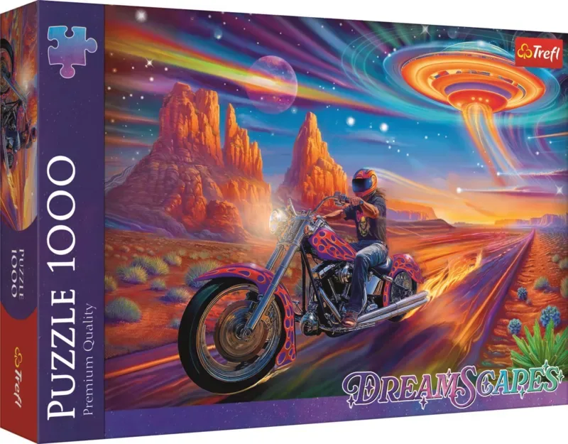 legpuzzel Wild Ride - 1000 stukjes - fantasie puzzel. de Trefl, édition Multicolore – boîte 2 sur 2