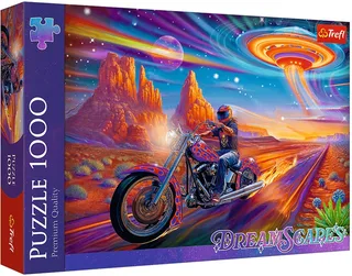 legpuzzel Wild Ride - 1000 stukjes - fantasie puzzel. de Trefl, édition Multicolore – boîte 1 sur 2