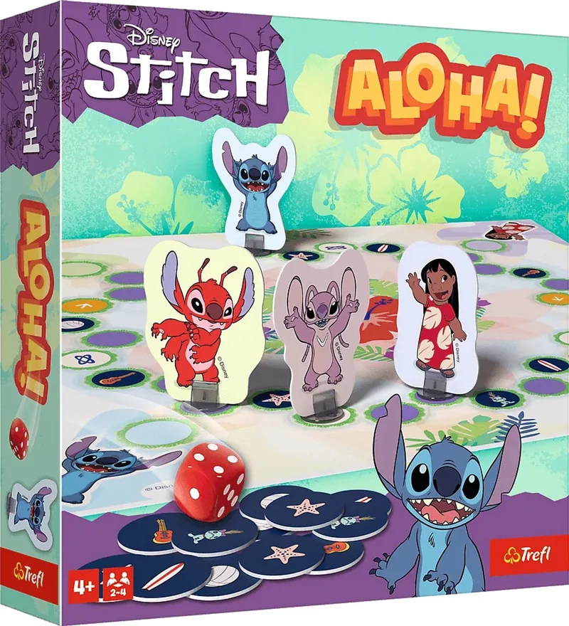 Lilo & Stitch Aloha! Familiespel Trefl 02657 de Trefl – boîte