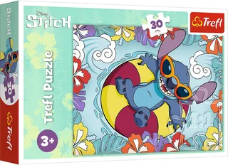 Lilo & Stitch Legpuzzel - 30 stukjes - Vanaf 3 jaar de Trefl – boîte 1 sur 3