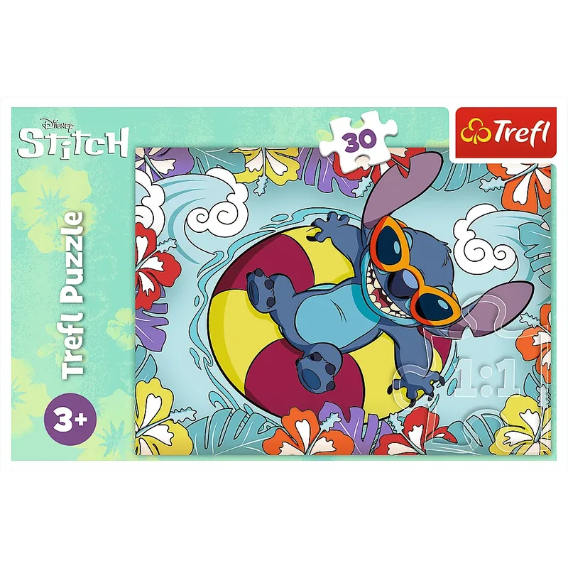 Lilo & Stitch Legpuzzel - 30 stukjes - Vanaf 3 jaar de Trefl – boîte 2 sur 3