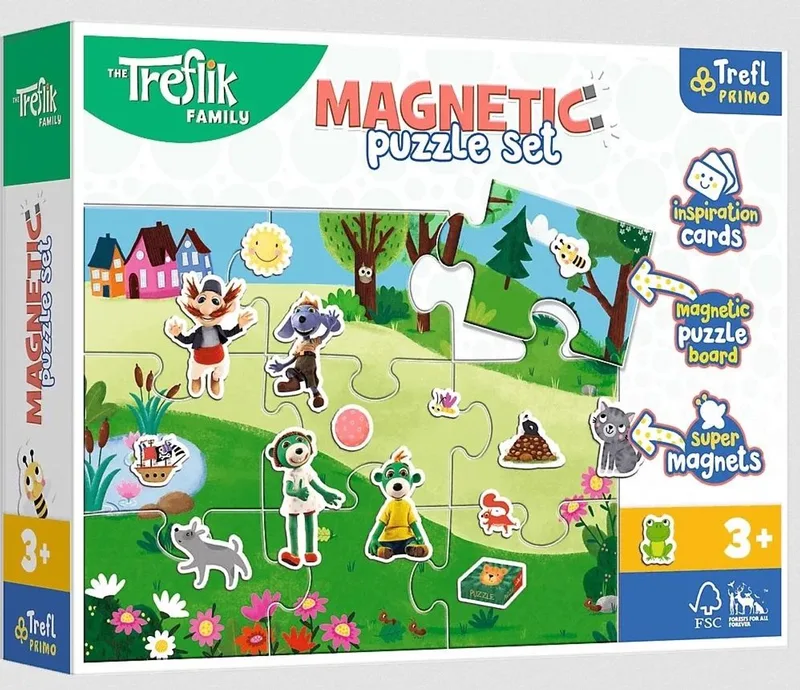 Magnetyczne Puzzle from Trefl, Multicolour edition – box