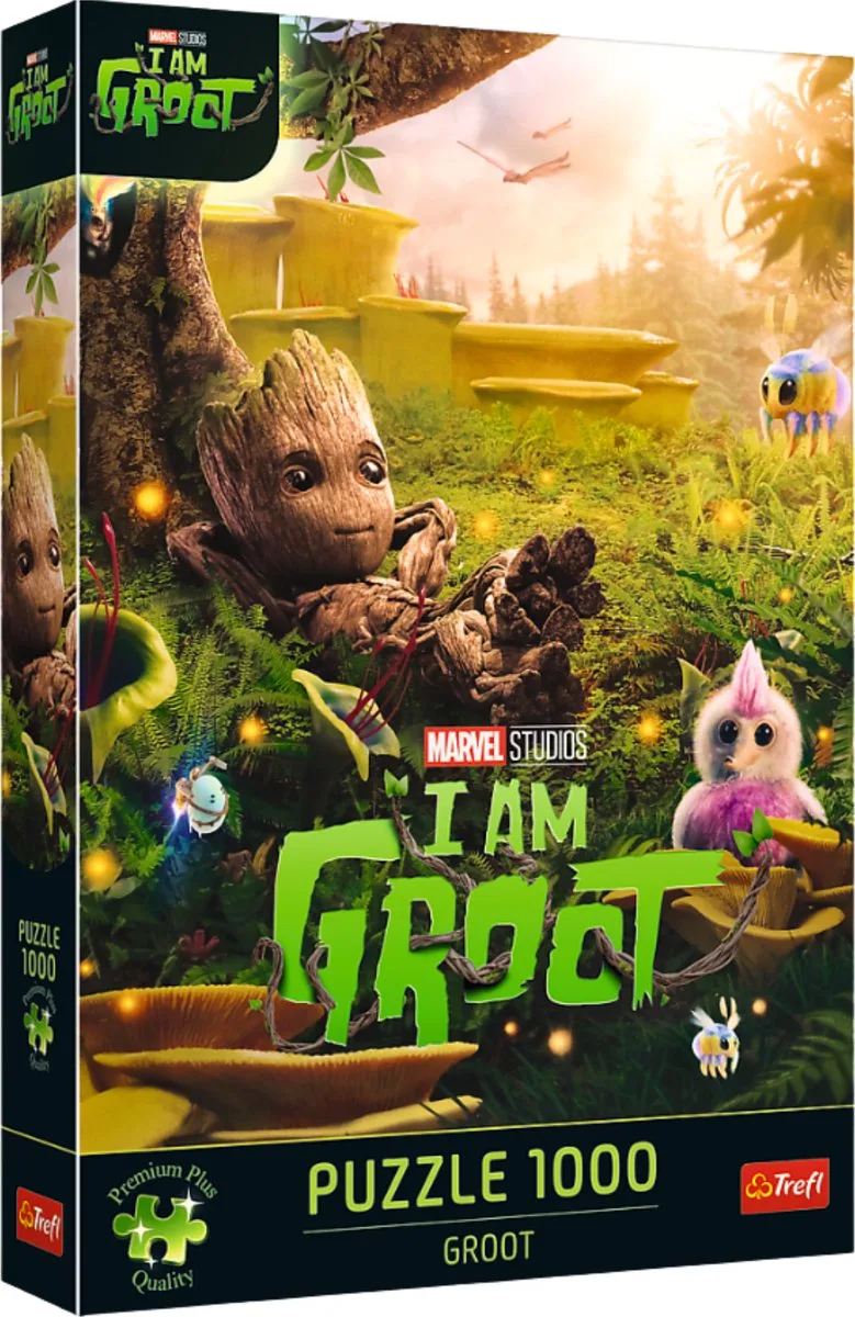 Marvel Guardians of the Galaxy Groot Legpuzzel - 1000 stukjes - Vanaf 12 jaar de Trefl, édition Multicolore – boîte